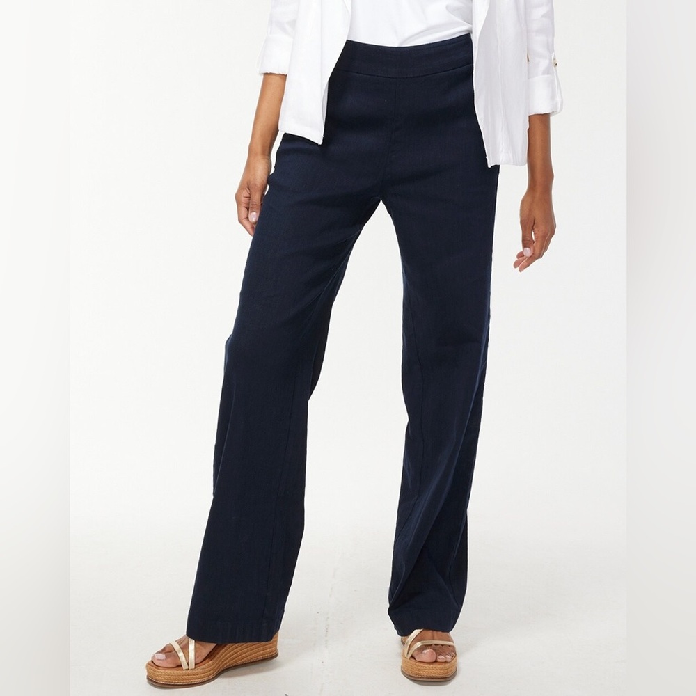 Chico's Wide Leg Linen Pants
